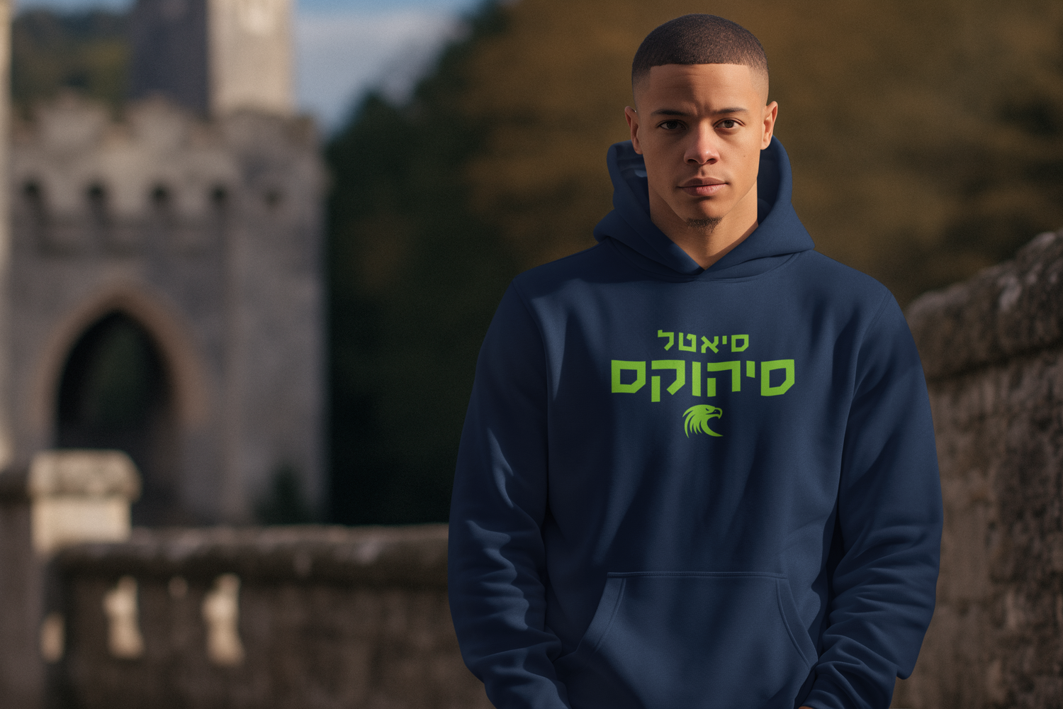 Seattle Seahawks Hebrew Apparel Collection – Fly High with Jewish Pride