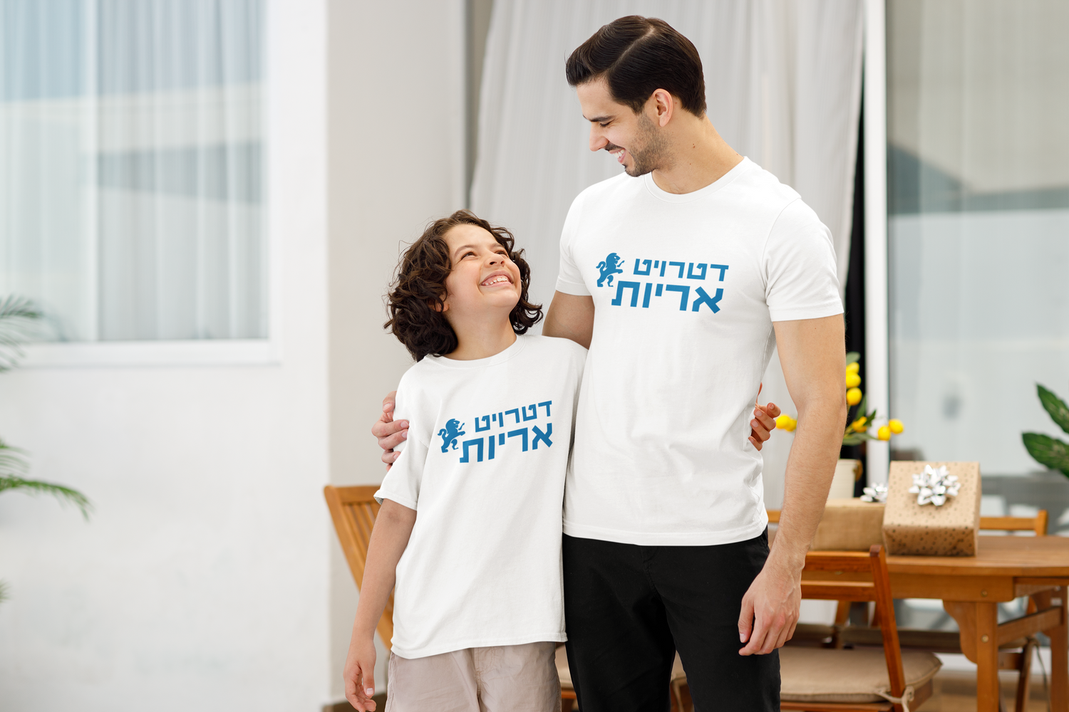 Detroit Lions Hebrew Apparel Collection