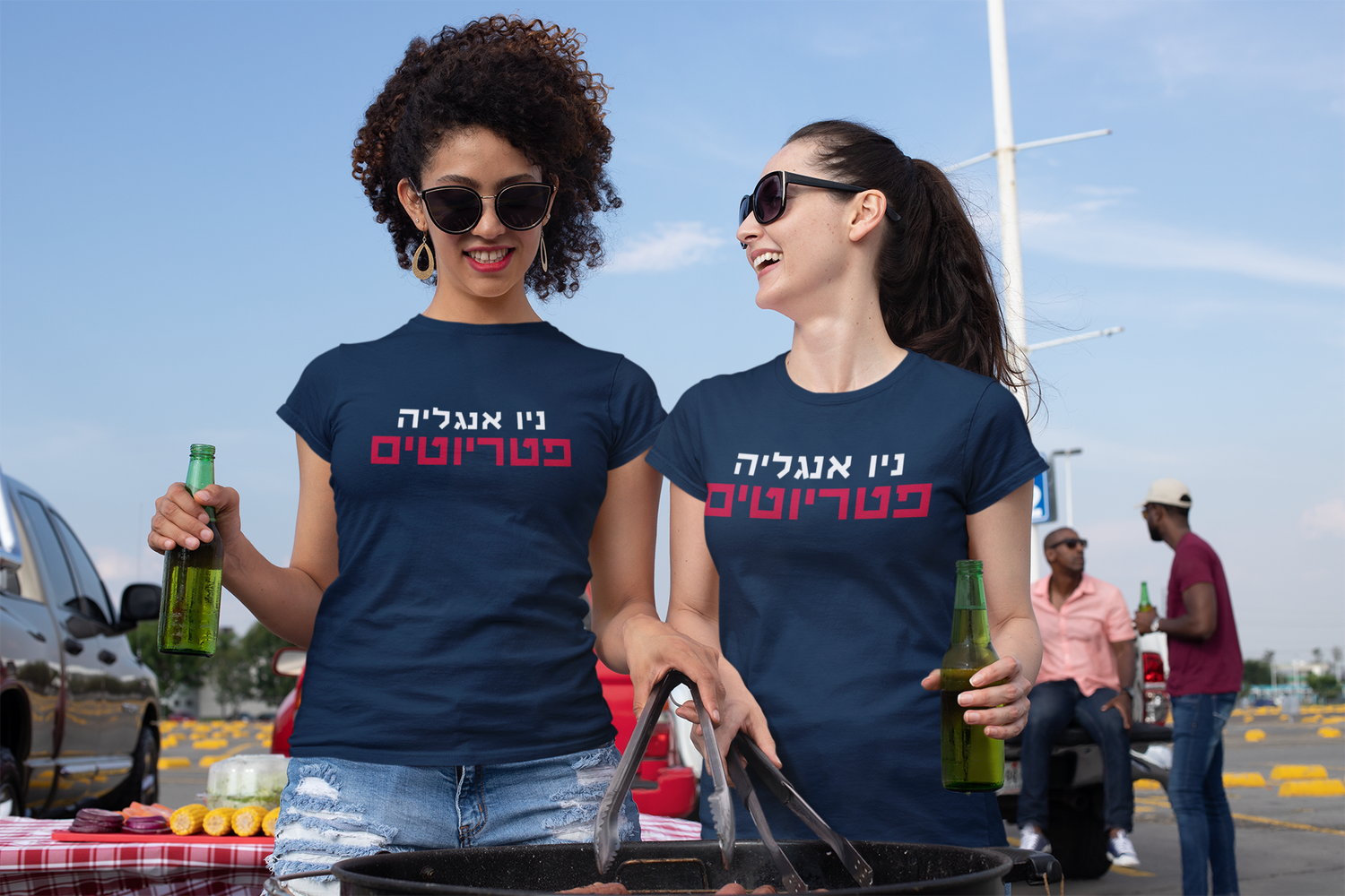 New England Patriots-Inspired Hebrew Apparel Collection