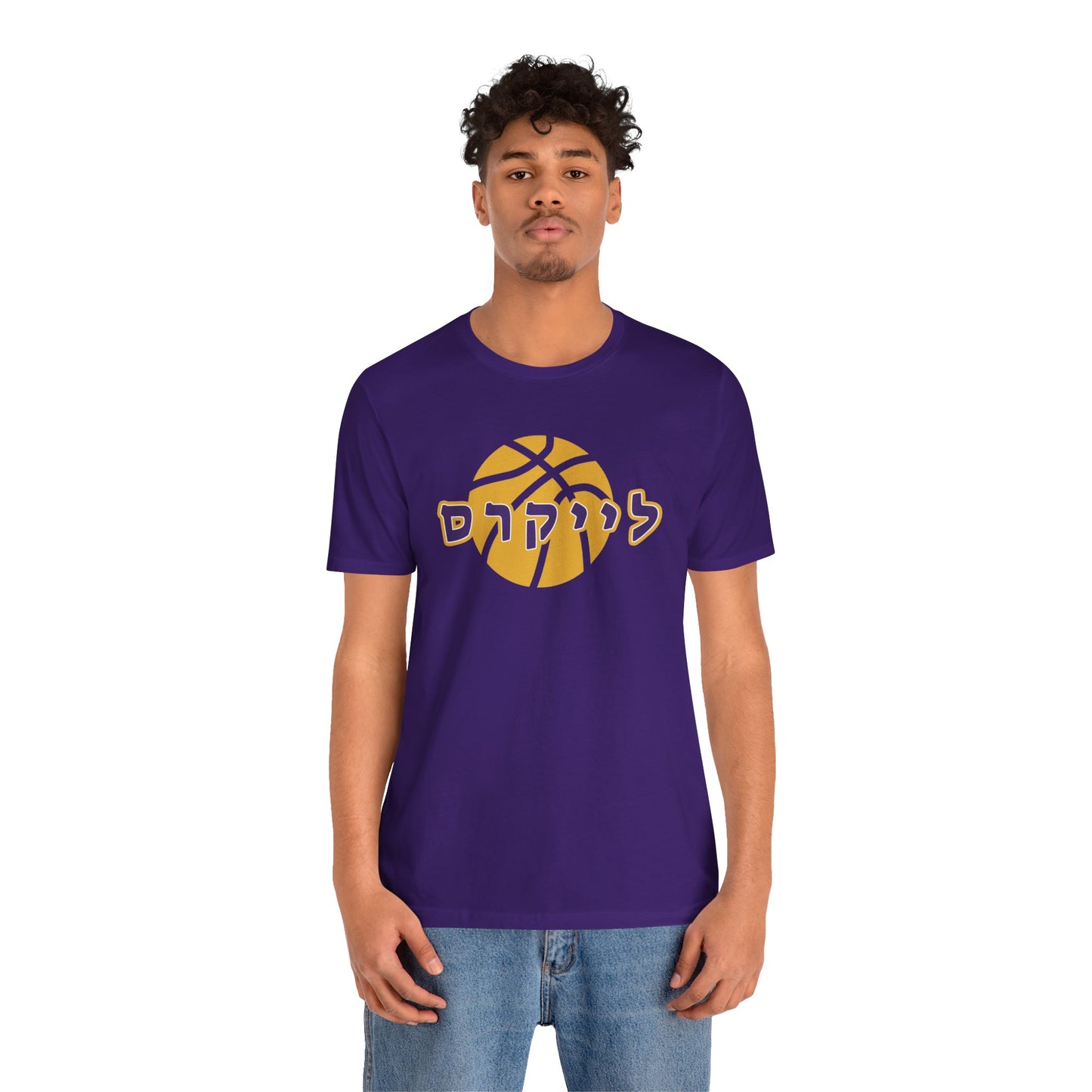 Los Angeles Lakers Hebrew T-Shirt