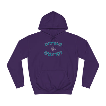 Charlotte Hornets Hebrew Hoodie | Stand Out with Team Pride and Comfort