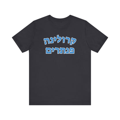 Carolina Panthers Hebrew Shirt