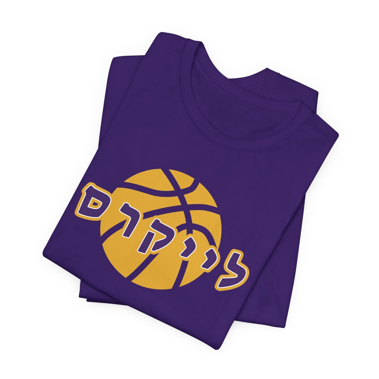 Los Angeles Lakers Hebrew T-Shirt