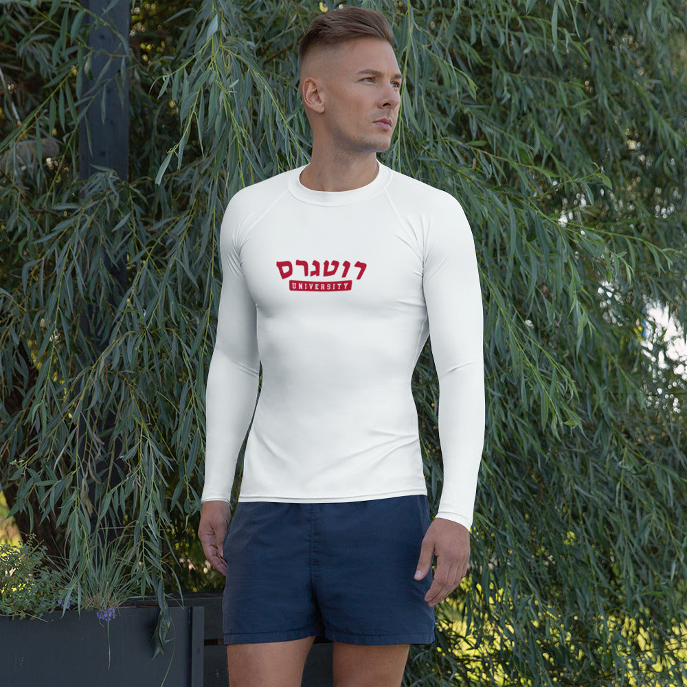 Rutgers Hebrew Men's Rash Guard