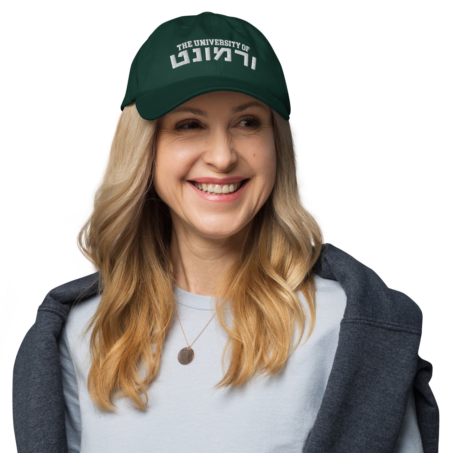 Vermont Green Dad Hat: Classic Style and Pride