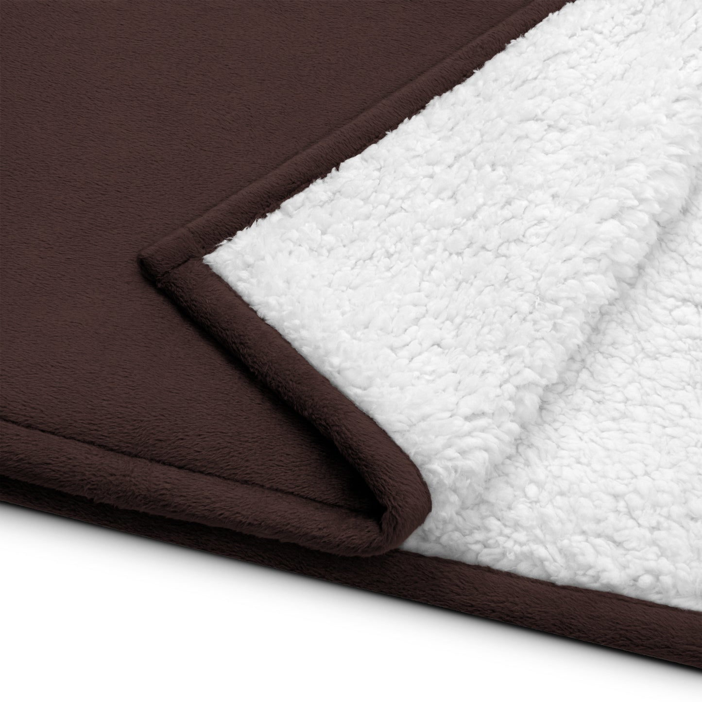 Brown Hebrew Sherpa Blanket: Luxurious Warmth and Pride