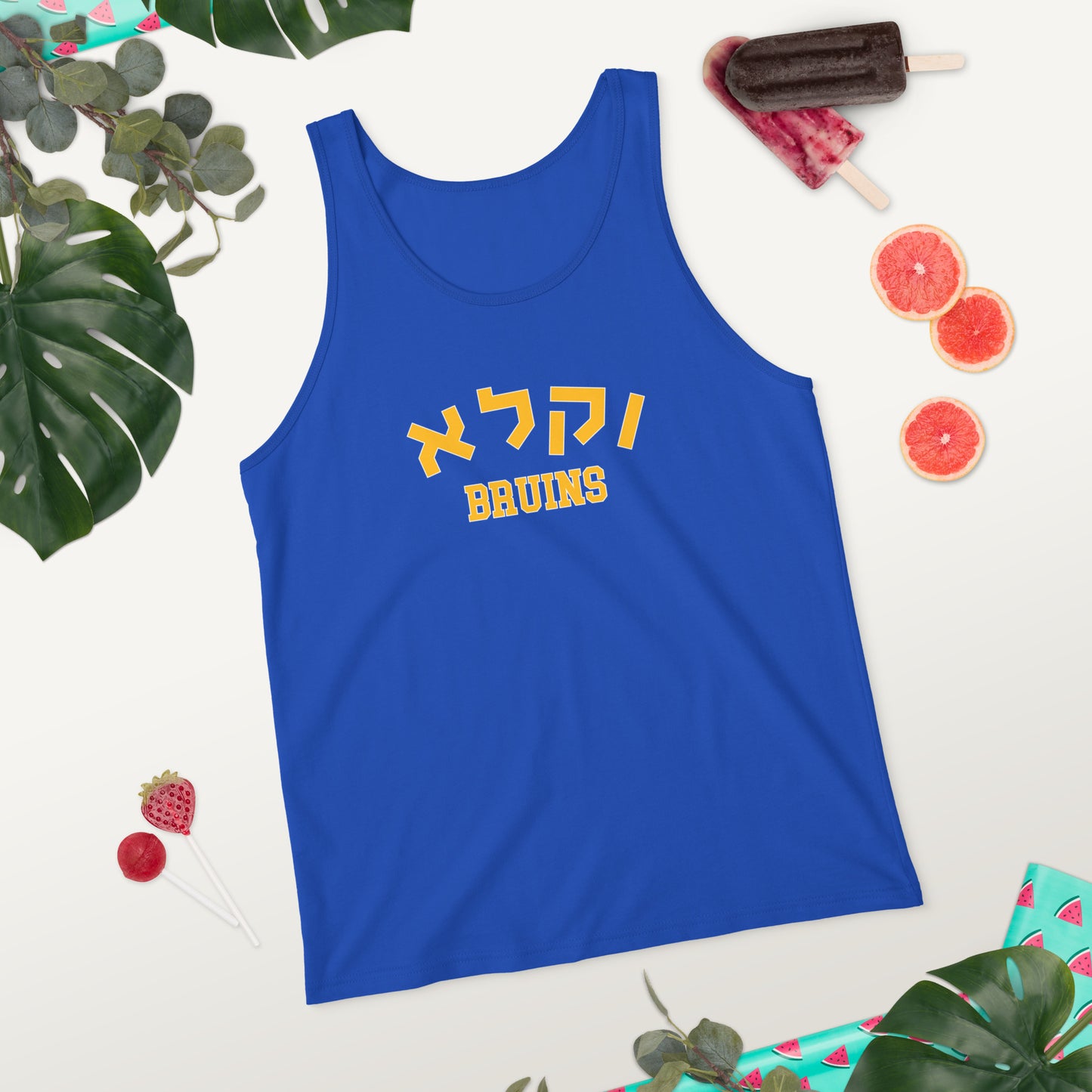 UCLA Hebrew Men’s Tank Top: Athletic Comfort Meets Cultural Style