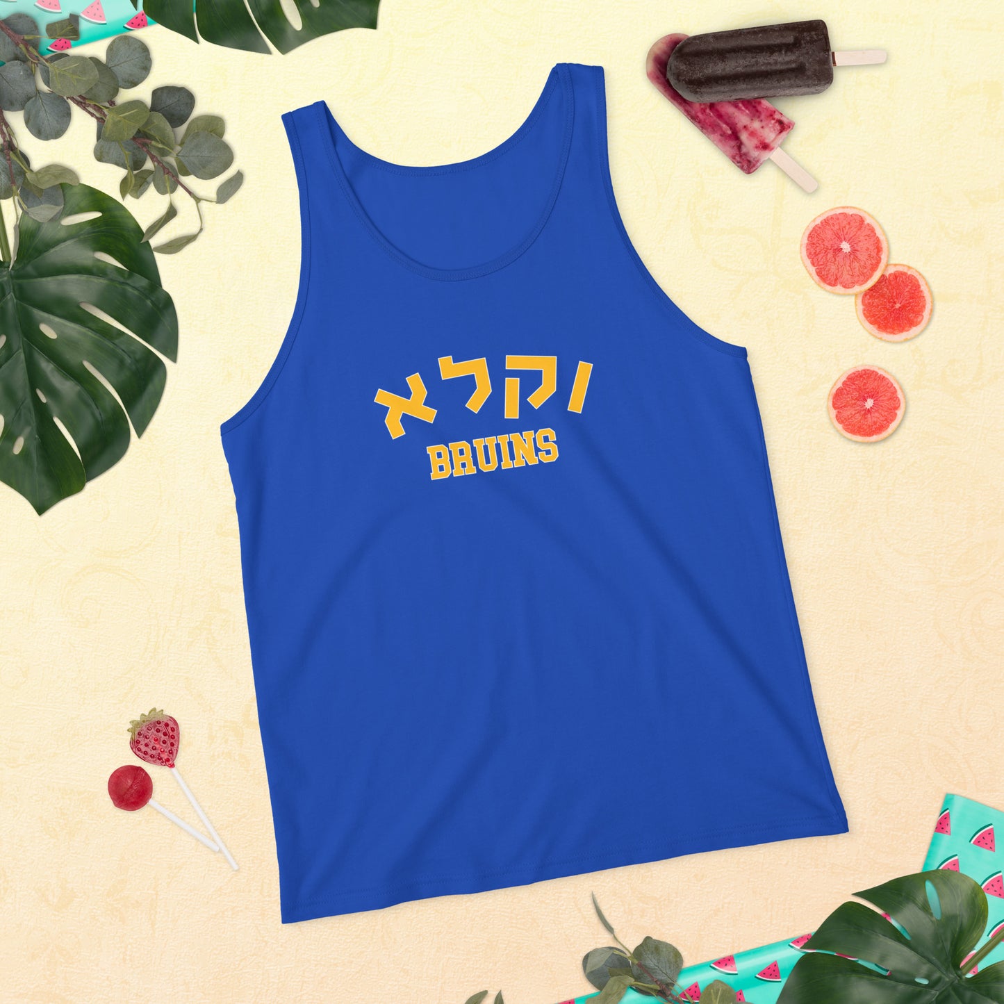 UCLA Hebrew Men’s Tank Top: Athletic Comfort Meets Cultural Style