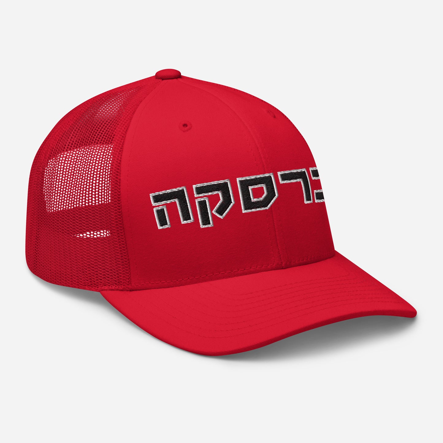 Nebraska Hebrew Hat - Trendy and Adjustable with Bold Lettering