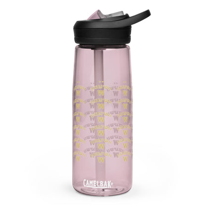 Washington Hebrew Script Water Bottle: Stay Hydrated