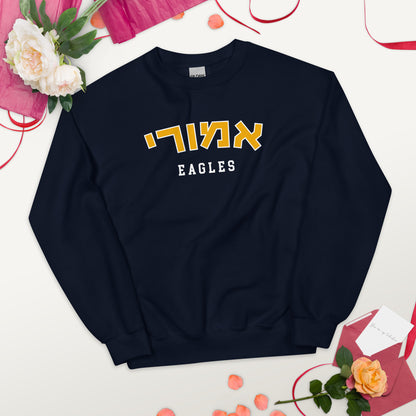 Emory Hebrew Sweatshirt: Cozy Style and Spirit