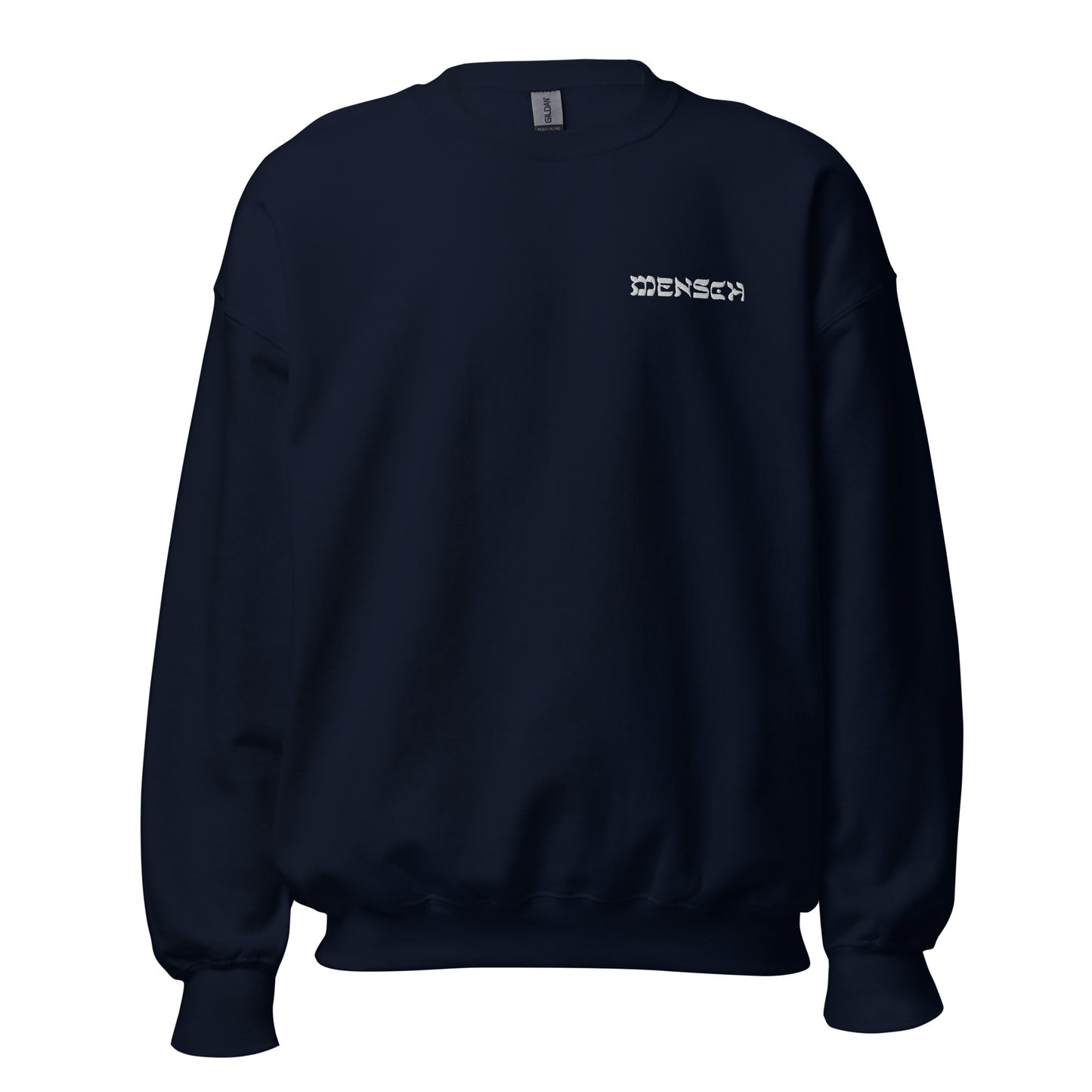 Mensch Embroidered Sweatshirt - Navy