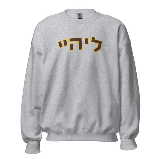 Lehigh Hebrew Sweatshirt: Cozy Gray Comfort