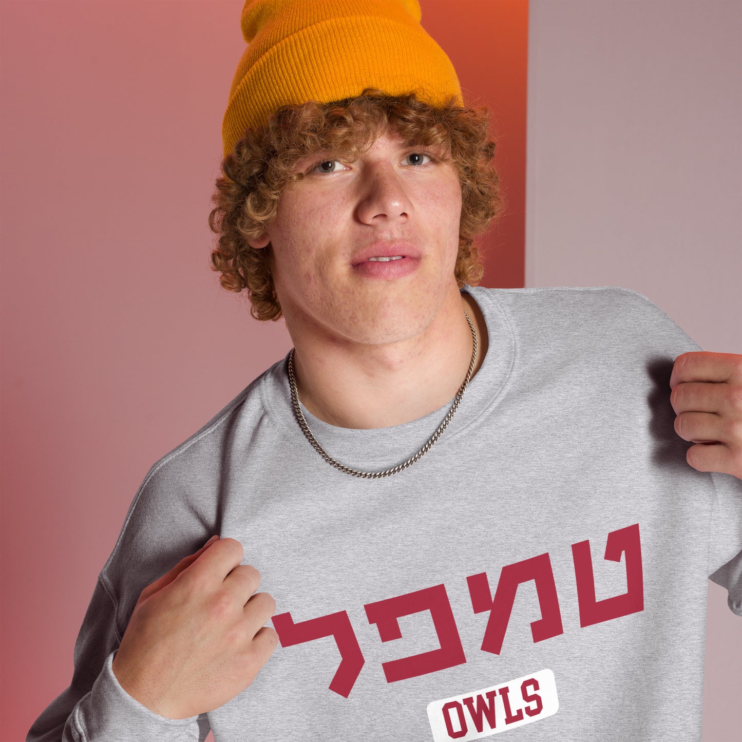 Temple Hebrew Sweatshirt: Cozy Comfort