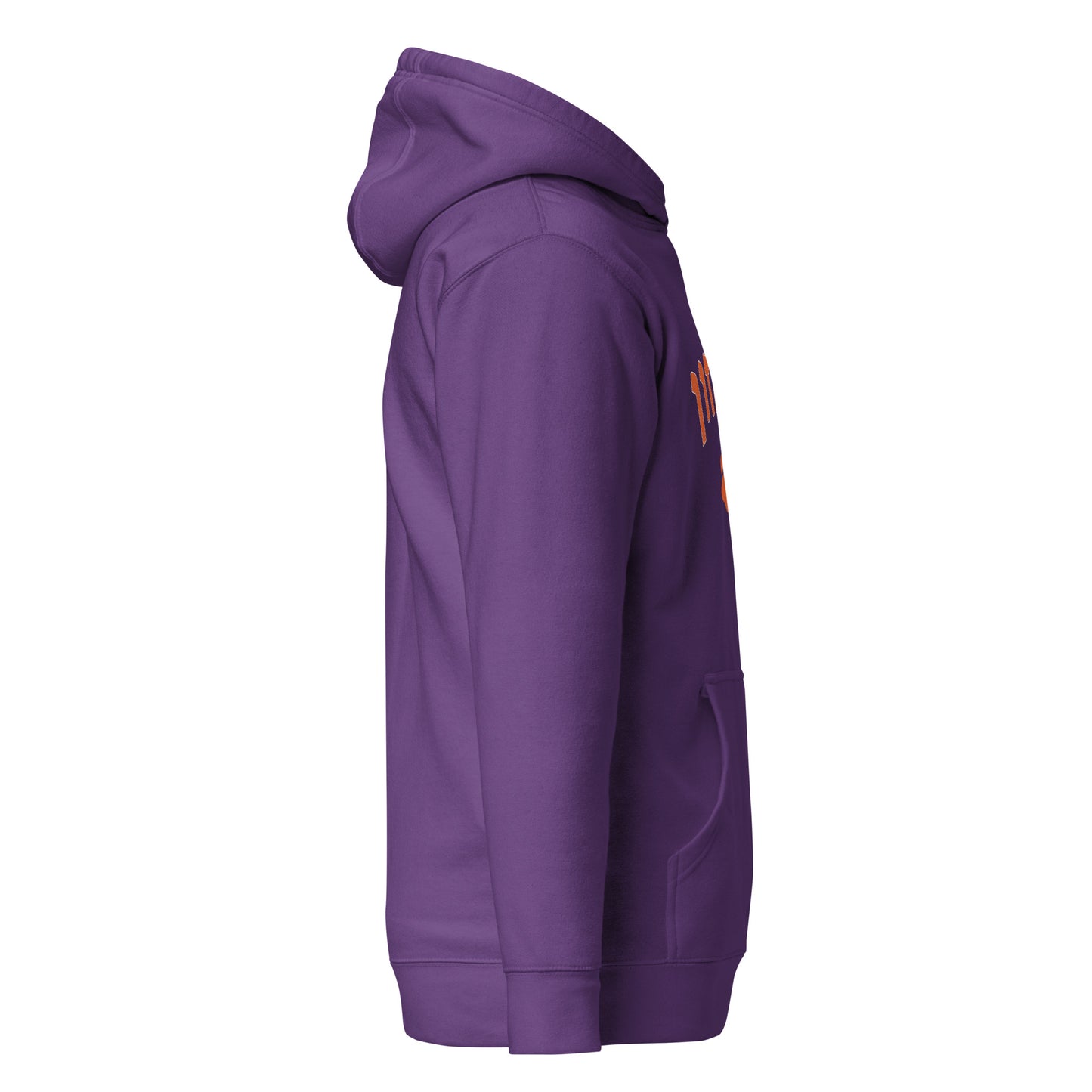 Clemson Hebrew Hoodie – Bold School Pride with a Cultural Twist