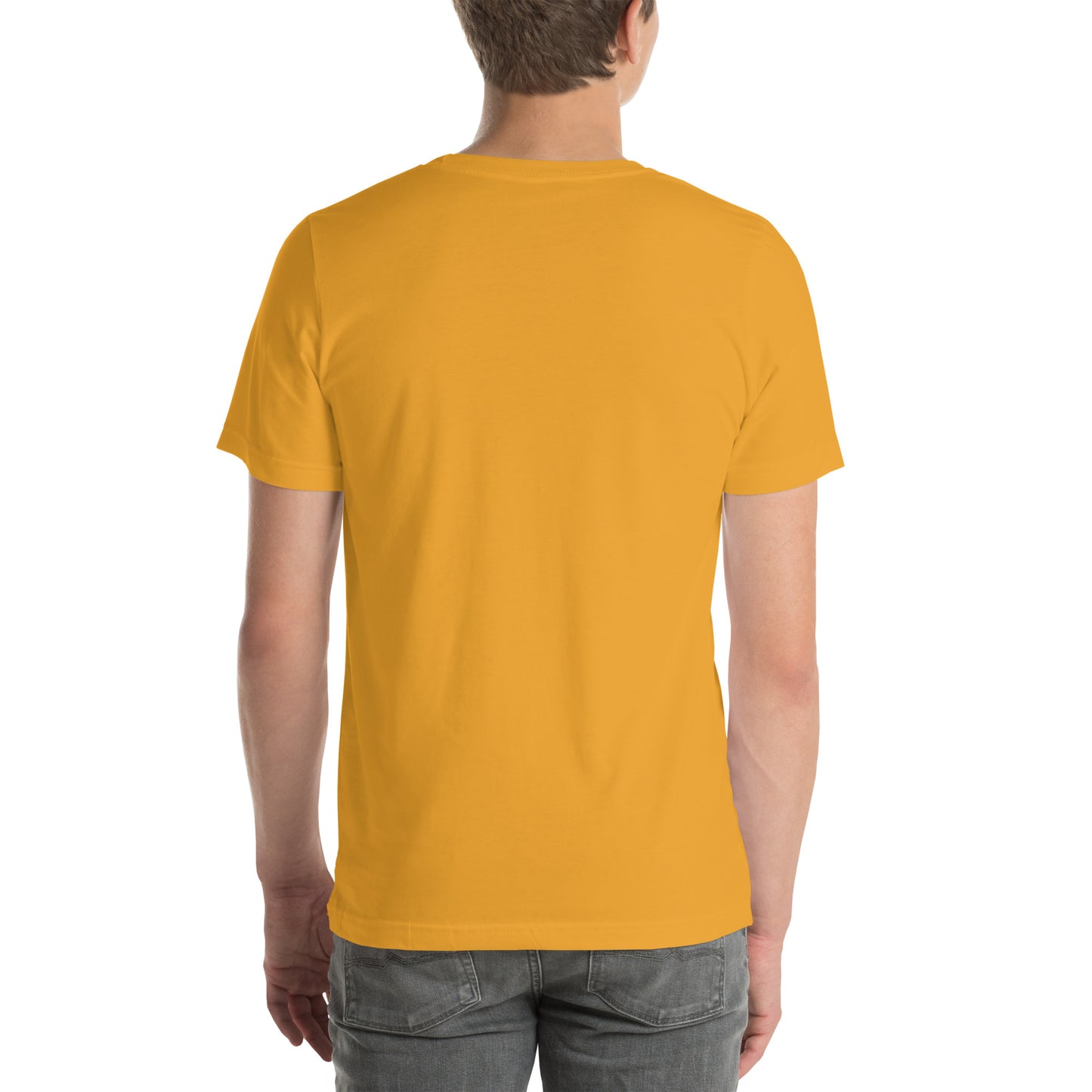 Pitzer Gold T-Shirt - Bold Hebrew Text