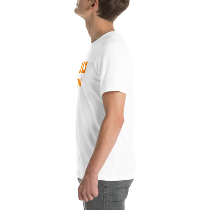 Tennessee Vols T-Shirt in Hebrew - Bright Orange Text