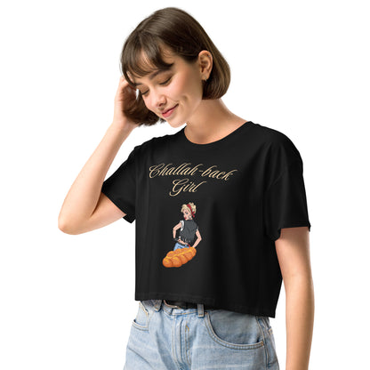 Challah-back Girl crop top