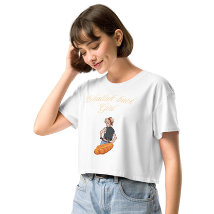 Challah-back Girl crop top